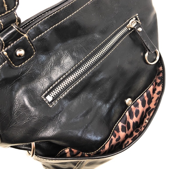 Nine West Shoulder Purse Bag Handbag Faux Leather - Picture 4 of 8